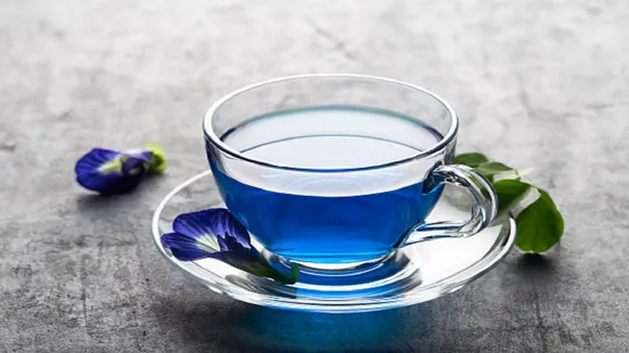 blue tea