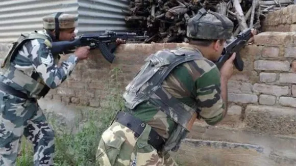 encounter breaks out at Badigam