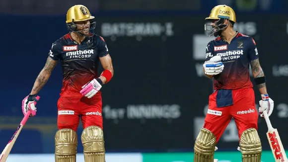 faf Du Plesis Virat Kohli 2