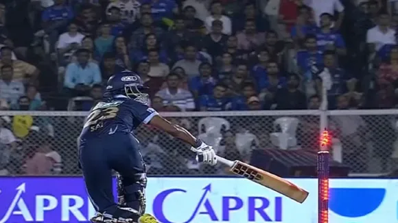 Sai Sudharsans hit wicket ipl 2022