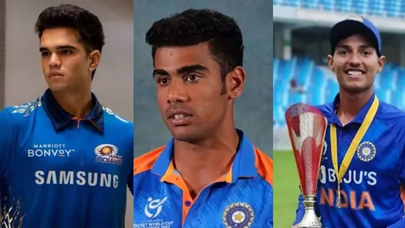 Arjun Tendulkar Yash Dhull Rajvardhan Hungergekar