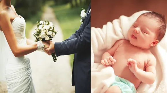 Baby Birth On The Day Of Mother Marriage