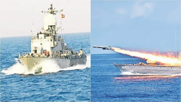 INS Akshay and INS Nishank