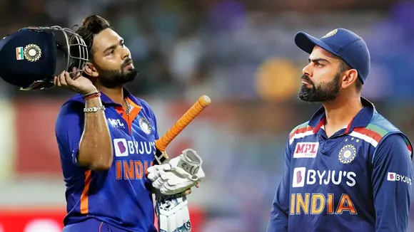 Virat Kohli Rishabh Pant