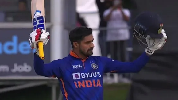 Deepak Hooda century