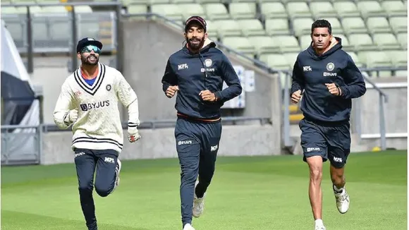 Team India in Training Session