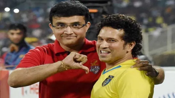 Sourav Ganguly Sachin Tendulkar