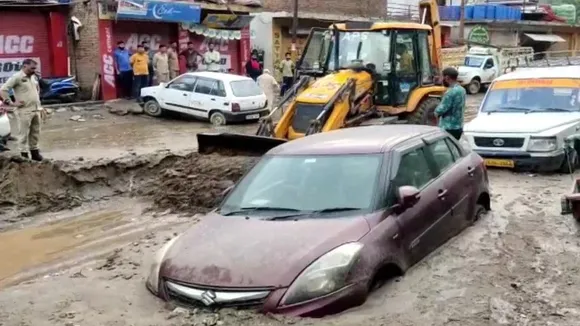 cloudburst in kashmir