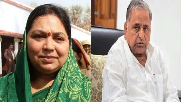 Sadhna Gupta and Mulayam singh