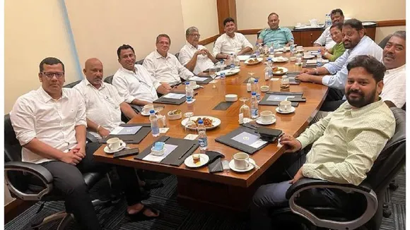 Goa congress in a Meeting