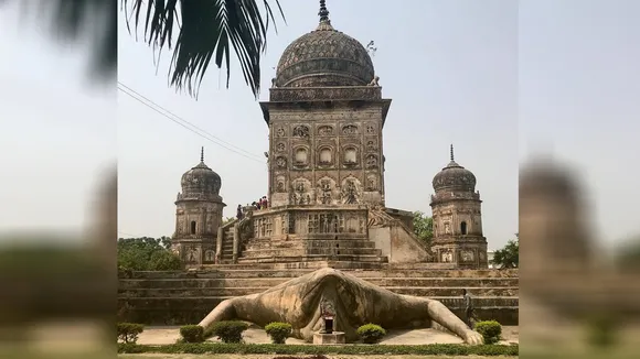Frog Temple at Oel village in Lakhimpur Kheri Uttar Pradesh
