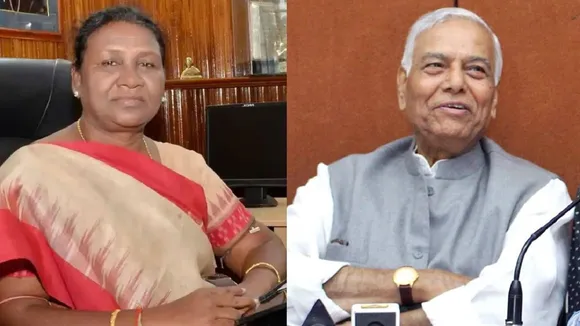 Murmu and Yashwant Sinha