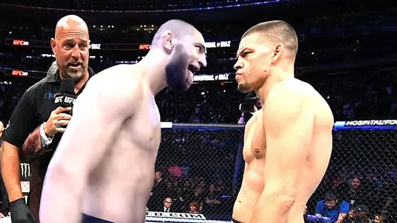 Nate Diaz  Khamzat Chimaev