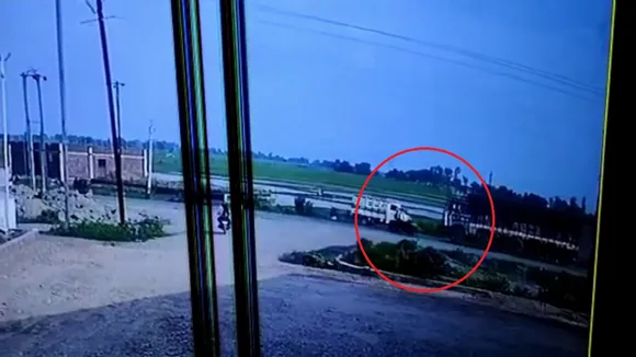 rohtas accident cctv