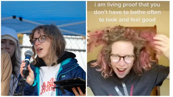 Woman Showers 3 Times in a Month