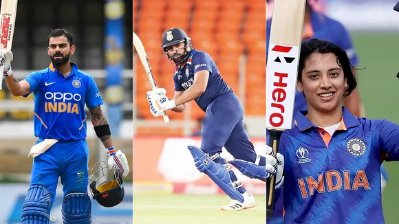 Virat Rohit Smriti Mandhana