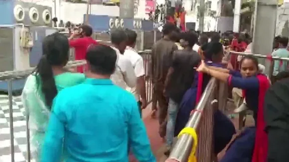 Three people died  several injured at Khatu Shyamji Temple in Sikar