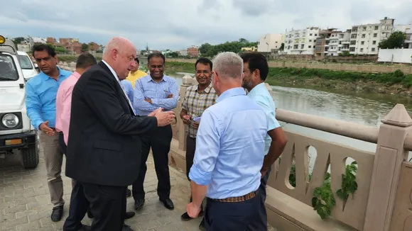 Pollution free Varuna River