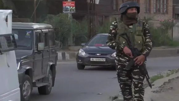 Gerande attack in Srinagar
