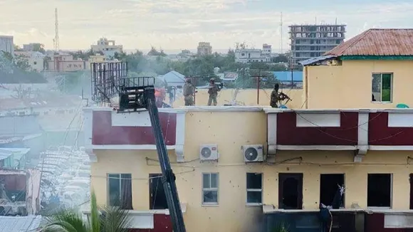 Islamic militants stormed a hotel in Somalia