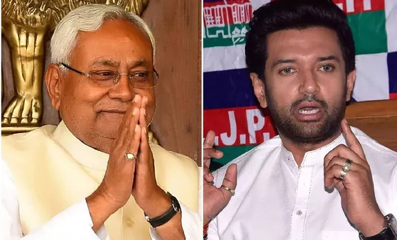 chirag paswan on nitish kumar