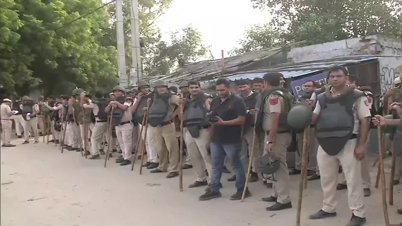 Protest in Delhi