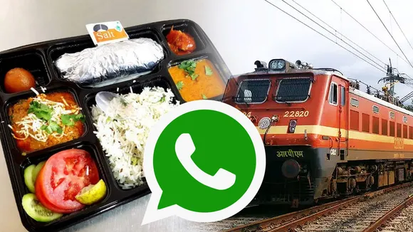 Food Order In Train By WhatsApp