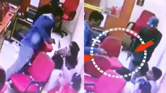 Manappuram gold loan office robbed