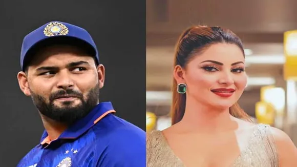 Rishabh Pant and Urvashi Rautela