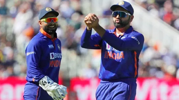 Rishabh Pant Rohit Sharma