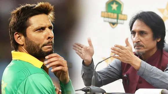 Shahid Afridi, Ramiz Raja