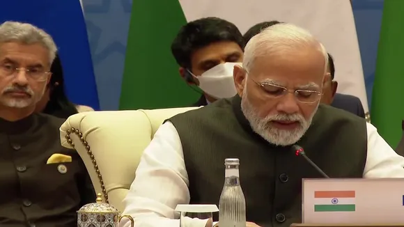 PM Modi in Samarkand