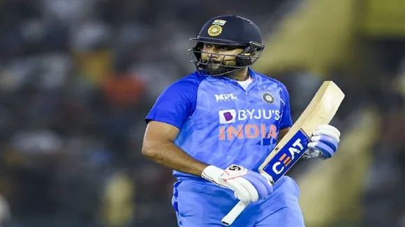 rohit sharma in ind vs aus 2nd t20 match