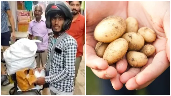 Man Order Drone And Get Potato