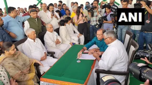 lalu yadav nomination