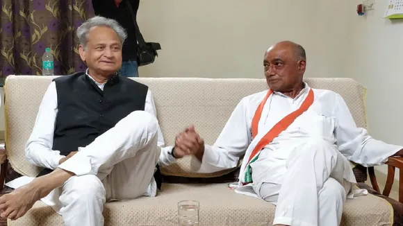 ashok gehlot with digvijay singh