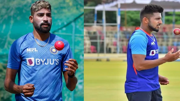 Mohammed Siraj and Umran Malik