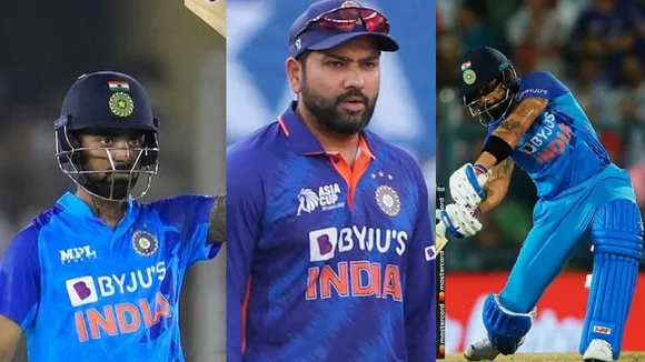 KL Rahul Rohit Sharma Virat Kohli