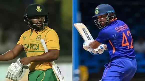 Temba Bavuma Shikhar Dhawan
