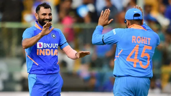 Mohammed Shami Rohit Sharma