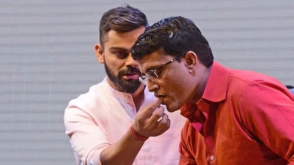 62 Virat Kohli and Sourav Ganguly salil bera