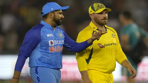 Rohit Sharma vs Aaron Finch Warm Up Match