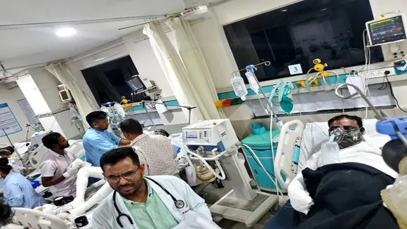 Fire Break Out In Bhopal