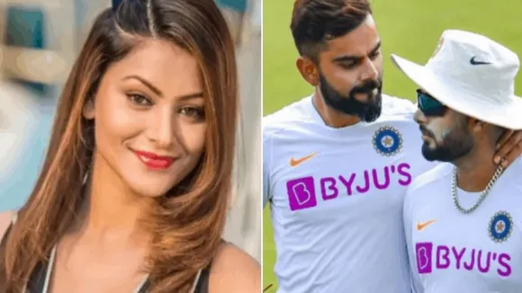urvashi rautela rishabh pant virat kohli