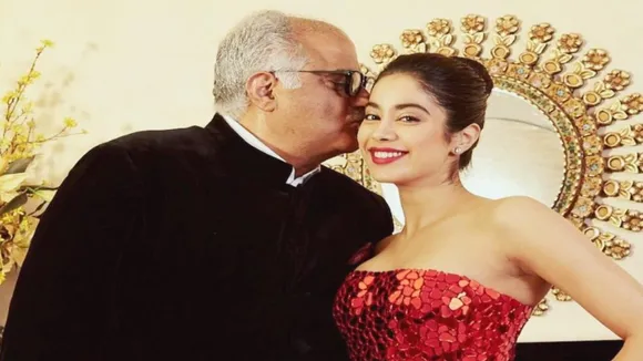 janhvi kapoor boney kapoor