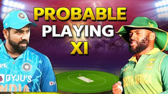 this is india vs south africa playing 11 in t20 world cup 2022