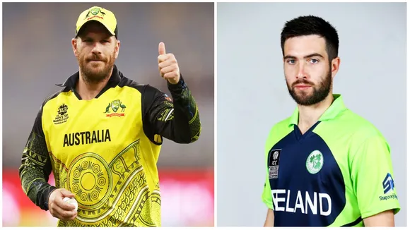Aaron Finch and Andrew Balbirnie