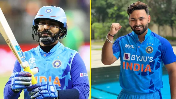 Dinesh Karthik Rishabh Pant