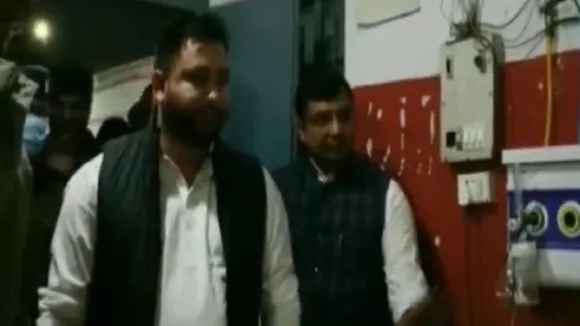 tejasvi in hospital