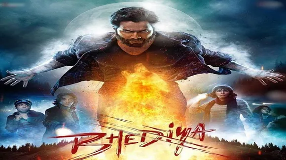 varun dhawan turns into fierce werewolf in new poster for  bhediya  2022 10 17